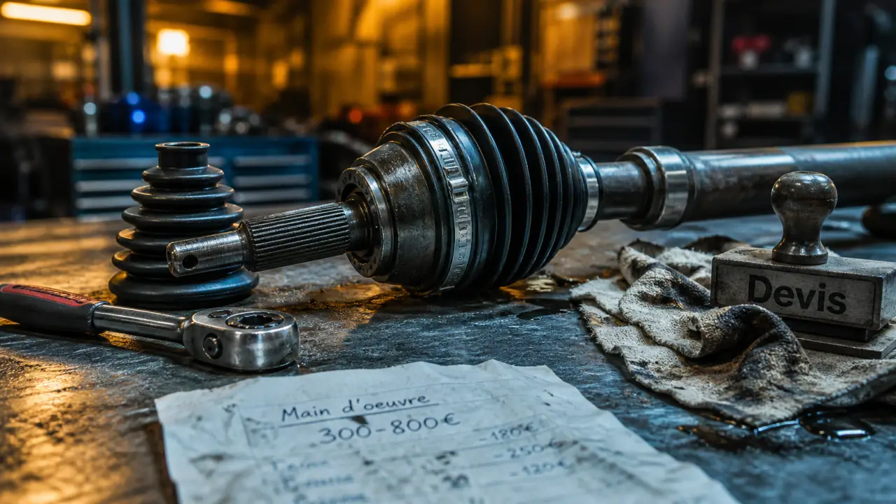 Changer un cardan : prix et devis de réparation au garage