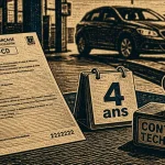 Contrôle technique vehicule neuf après 4 ans