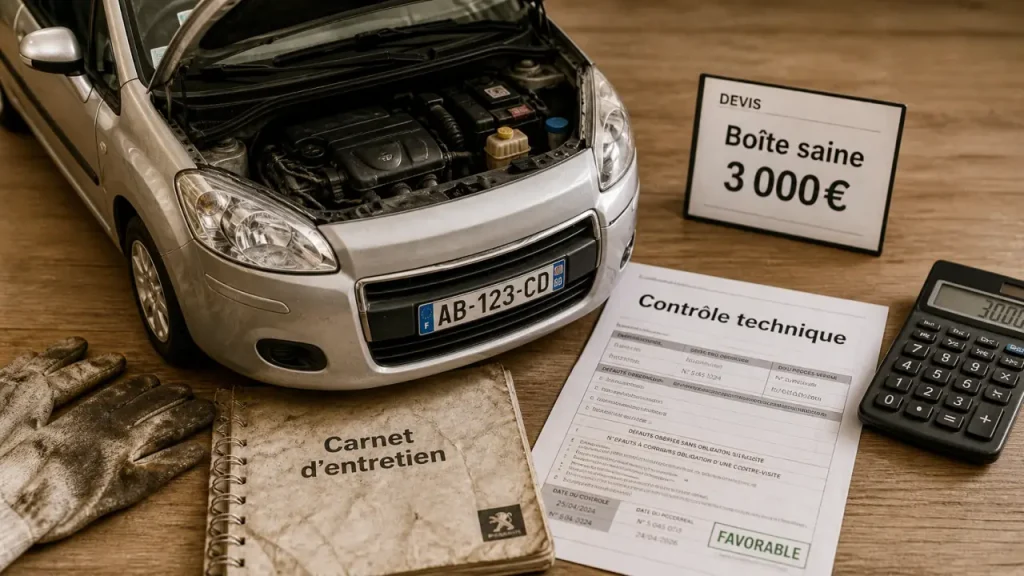 Voiture automatique occasion 3000 euros, citadine compacte ou petit monospace