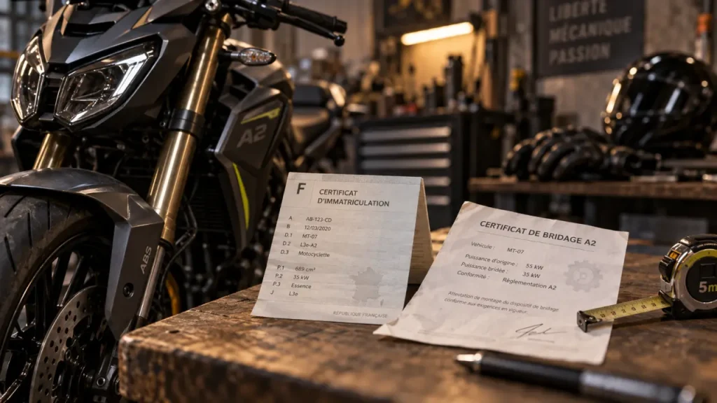 Moto A2 d’occasion : le bon prix ne suffit pas, vérifiez le bridage et les papiers
