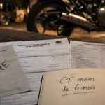 Peut on vendre une moto sans CT : carte grise barrée et preuve CT moins de 6 mois